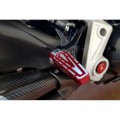 CNC Racing Bi Color Passenger Foot Pegs (pair) for XDiavel / Diavel 1260